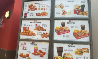 Kfc Sarnia Road menu