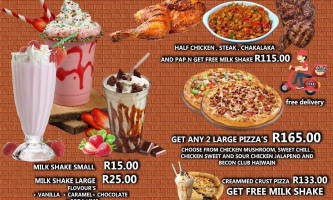 Papa T Pizza Grill menu