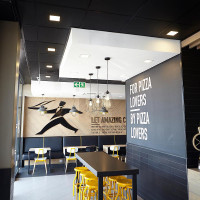 Debonairs Pizza inside