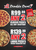 2 Brothers Pizza, King Williams Town (qonce) menu