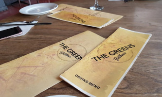 The Greens Grillhouse Eye Of Africa menu