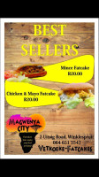 Hibberdene Magwenya City menu