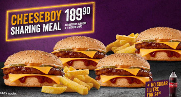 Steers food