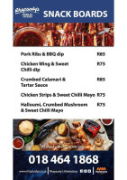 Rhapsody's Klerksdorp menu