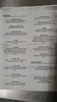 Butlers Restaurant Bar menu