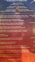 Only Fools menu
