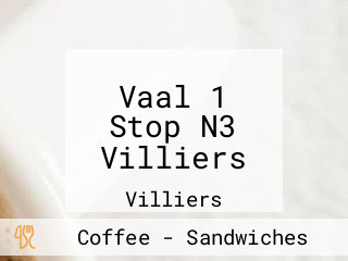 Vaal 1 Stop N3 Villiers